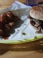 Pulled Pork Sandwich and Tater Tots